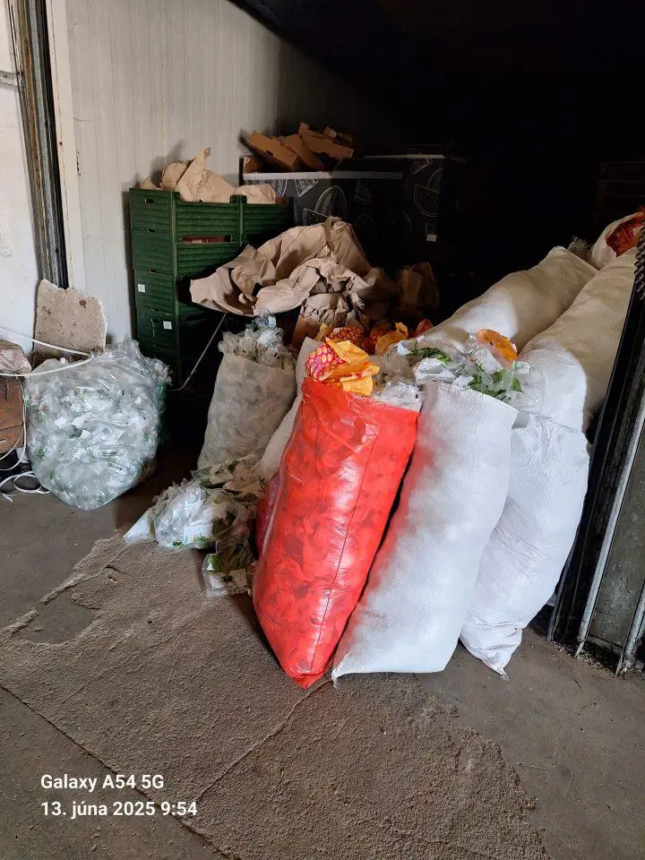 RVPS PU - Skladovanie PVC odpadu v priestoroch prevádzky