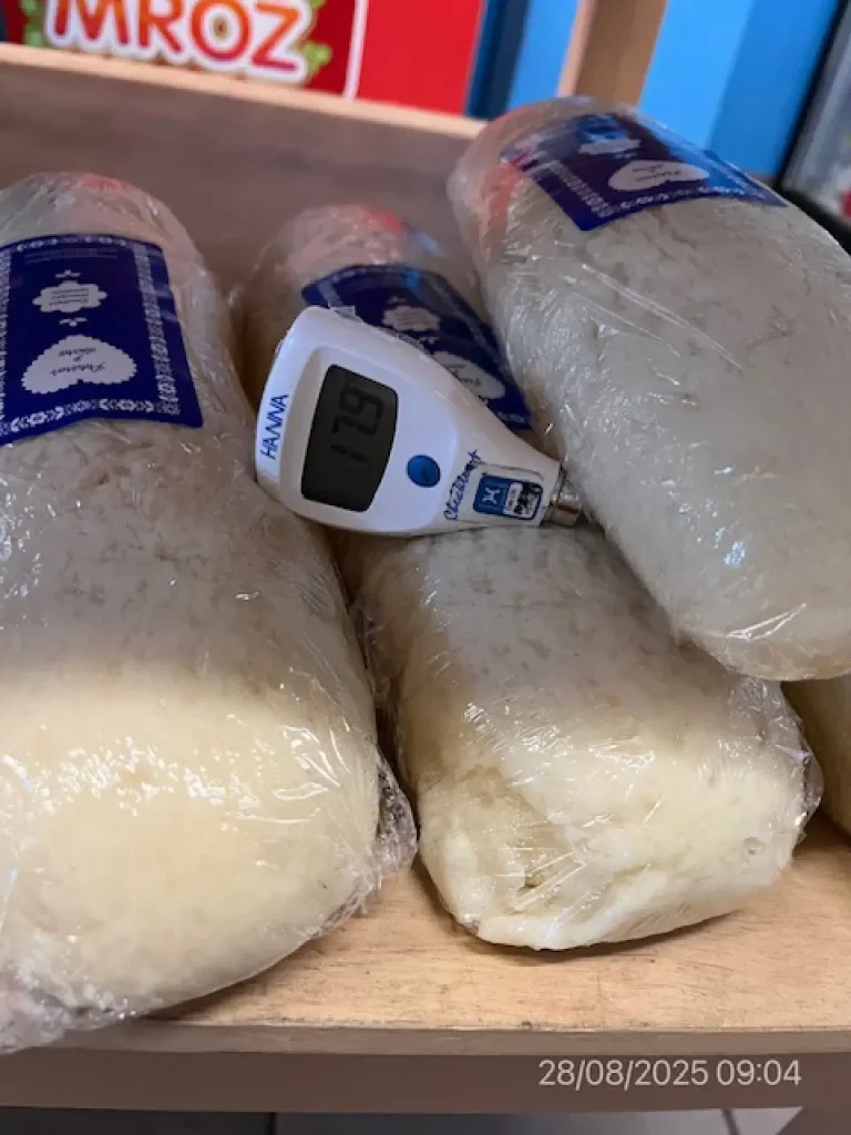 RVPS SL Skladovanie potravín pri nevyhovujúcej teplote